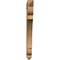 Ekena Millwork Olympic Arts & Crafts Rough Sawn Bracket, Western Red Cedar, 4"W x 40"D x 44"H BKT04X40X44OLY03RWR - alternate 2